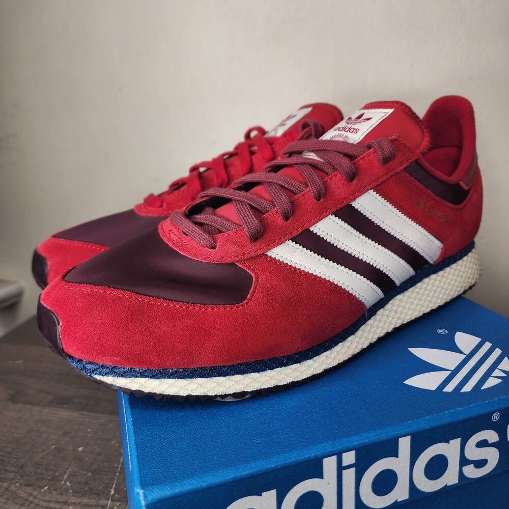 Whitaker Group Adidas Atlanta 96 404 Peachtree Red Mens 13 KK5017 Do Not Disturb - Picture 11 of 14